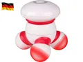 Produktbild: Mini-Handmassagegerät, tragbar, vibrierend, mit LED-Licht, ideal für Hand, K