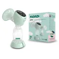 Produktbild: Neno Uno Milchpumpe Elektrisch Tragbare – Milch Pumpe Kabellos – Muttermilch Abpumpen mit Elektrischer Brustpumpe – mit 2 Milchbeuteln & Sauger – 6 Modi & 9 Stufen – BPA-frei – LED-Anzeige