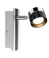 Produktbild: Paulmann Wandleuchte Paulmann Spotlight Stage Balken 1x3W Schwarz Chrom 230V Metall, Paulmann Spotlight Stage Balken 1x3W Schwarz Chrom 230V Metall