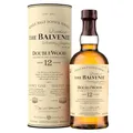 Produktbild: THE BALVENIE DoubleWood 12 Jahre Single Malt Scotch Whisky – gereift in zwei Eichenfässern – mild & vollmundig mit Vanille & Honig – 40% vol., 70 cl – Flaschendesign kann variieren