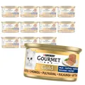Produktbild: Purina Gourmet Gold Katzenfutter Mousse mit Pute 12x85g