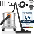 Produktbild: ZONDER PRO ASH Trockensauger für Asche und Schutt, Industriestaubsauger 1600W...
