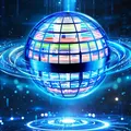Produktbild: PKBOSS Fliegender Ball Magic Flying Orb Ball,Hand Controlled Hover Schwebender mit LED Licht Flying Spinner Mini Drohne Für Kinder Hover Toy Geschenke für Jungen Mädchen 6-12 Jahre