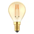 Produktbild: LED Kugel Leuchtmittel Glühbirne Lampe E14 dimmbar 2.5W extra-warmweiß Gold G45