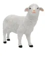 Produktbild: Geschenkestadl Tierfigur Weisses großes Schaf Lamm Gartenfigur Osterlamm 2 Grössen Tierfiguren