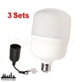 Produktbild: 3er Pack Renovierungsset XL - E27 Fassung inkl. 30 Watt 2800lm LED Lampe 4000K