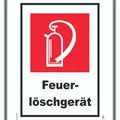 Produktbild: Feuerlöschgerät Schild A6 (105x148mm)