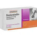 Produktbild: DESLORATADIN-ratiopharm 5 mg Filmtabletten 50 St. PZN 15397606