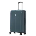 Produktbild: Koffer Trolley Reisekoffer Suitcase, Rollkoffer Handgepäck ,mit 4 Rollen 360°, Hartschalenreisekoffer, Zahlenschloss, Weicher Gummigriff M, Dunkelgrün
