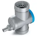 Produktbild: YourCasa Regensammler [Downpipe] Überlaufstop, Absperrhahn & Metallfilter - Verbinde Fallrohr 68-100mm DN100 und Regentonne Fallrohr Regensammler Regenwassersammler Regenrinnen Ablauf (Grau)