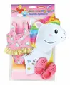 Produktbild: Puppen-Schwimmset Einhorn Henri Gr. 35-45 cm Puppenschwimmset Schwimmset neu