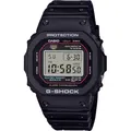 Produktbild: Casio G-Shock DW-5000R-1AER Herren Armbanduhr mit Digitalem Display, Quarzwerk, Stoppuhr, Countdown, Alarm, Beleuchtung, 200 Meter Wasserdicht, Kunststoffband, Schwarz