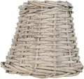 Produktbild: Clayre & Eef 6LAK0256 Lampenschirm Ø 14x12 cm Braun Rattan Rund