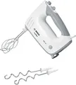 Produktbild: Bosch Handmixer MFQ36400 ErgoMixx | 450 Watt | 5 Stufen & Turbofunktion | Edelstahl-Knethaken | Soft-Touch | Weiß/Grau