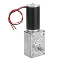 Produktbild: Nikou Schneckengetriebemotor, Hohe Torsionsgeschwindigkeit Reduzieren Sie den elektrischen Getriebemotor Reversibler Schneckengetriebemotor 8mm Welle 12V(12V 30RPM)