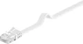 Produktbild: Goobay CAT 5e Flach-Patchkabel, U/UTP, weiß