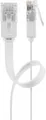 Produktbild: Goobay™ CAT 5e Flach-Patchkabel, U/UTP, weiß, 1,5 m