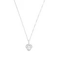 Produktbild: Amor Kette mit Anhänger 925 Sterling Silber Damen Halsschmuck, mit Zirkonia synth., 45 cm, Weiß, Herz, Kommt in Schmuck Geschenk Box, 9325085