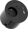 Produktbild: BACHMANN Loop IN Charge UTE USB A/C22W, Zuleitung 2,0m H05VV-F3G1,5mm² Durchfrg.
