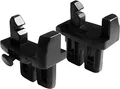 Produktbild: hauck Adapter Kompatibel mit Duett 2 Geschwisterwagen & Comfort Fix Babyschale (nicht mit Anderen Modellen Kompatibel), Einfache Klick Befestigung (Schwarz)