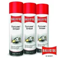 Produktbild: Ballistol 3x200 ml Teflon Spray Trockenschmierung Kunststoff Lauflager