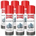 Produktbild: 6x Ballistol Silikon-Öl Spray Spezialschmierung Schmierung Kunststoffe 200ml