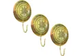Produktbild: Marrakesch Orient & Mediterran Interior Kleiderhaken 3er Set Vintage Kleiderhaken Haken Halis Gold, (3-St), Handarbeit
