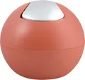 Produktbild: Spirella Kosmetikeimer 1 Liter Abfalleimer Schwingdeckeleimer Tischabfalleimer Bowl Terracotta Rot Matt