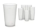 Produktbild: Octopus 25x Mehrwegbecher 300ml, Plastikbecher aus bruchsicherem Kunststoff, Plastik Trinkbecher für Party und Event