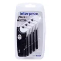 Produktbild: 3 x Interprox plus Interdentalbürsten, Schwarz, XX-Maxi, 4er Pack (3 x 4 Stück)