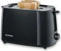 Produktbild: Severin Automatik-Toaster AT 2287 schwarz Toaster Toaster Langschlitz Toaster Schwarz Toaster Edelstahl Toaster Mit Brötchenaufsatz