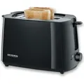 Produktbild: Severin Automatik-Toaster AT 2287 schwarz Toaster Toaster Langschlitz Toaster Schwarz Toaster Edelstahl Toaster Mit Brötchenaufsatz