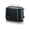 Produktbild: Severin AT 2287 Schwarz Toaster 700 Watt wärmeisoliertes Gehäuse Stopptaste