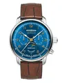 Produktbild: Zeppelin Herrenuhr Serie LZ 121 Méditerranée Mondphase mit Lederband 9636-3