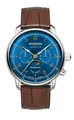 Produktbild: Zeppelin Méditerranée Blau Herrenuhr Chronograph m. Mondphase 96363