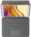 Produktbild: Logitech Combo Touch Tastatur und Foliohülle mit Trackpad grafit