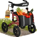 Produktbild: Outdoor Rollator mit Luftbereifung Leichtgewichtrollator fürs gelände, bis 150kg