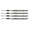 Produktbild: M16 4er Set Kugelschreiber-Großraummine aus Metall - Original Ersatzmine für ...