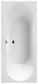 Produktbild: Villeroy & Boch Oberon 2.0 Duo rechteckige Badewanne, Einbau, 1800x800x485mm,