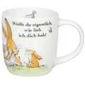 Produktbild: Könitz Tasse ''Weißt du eigentlich...'' in Weiß - 200 ml