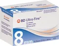 Produktbild: Becton Dickinson Lanzetten BD ULTRA-FINE Pen-Nadeln 0,25x8mm, 31,00G, 105 St., Spar-Set, Latexfrei und ohne Pyrogen, 105 tlg., PentaPoint™ und EasyFlow™ -Technologie