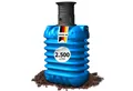 Produktbild: 4rain Wasserreservoir MODULARIS Erdtank 2500 Liter inkl. Schachtverlängerung