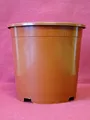 Produktbild: 10 x Geli Containertopf 12 cm Terracotta Kunststoff Topf Blumentopf 34201206