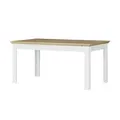 Produktbild: Esstisch ausziehbar  Varese , weiß , Maße (cm): B: 90 H: 76