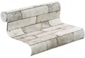 Produktbild: Rasch Tapete Vlies Selection 446302 Braun Grau Creme Beige stylisch Stein