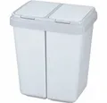 Produktbild: ALPFA Mülleimer Abfalleimer Duo Bin 2x25 l