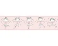 Produktbild: Bordüre selbstklebend 40372-2 Only Border Ballerina rosa weiß 5 m x 15 cm