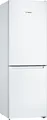 Produktbild: Bosch KGN33NWEB - Serie 2 Kühl- Gefrierkombination mit 5 Jahre Garantie, Weiss, Total No Frost, ca. 60 x 176 cm