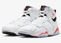 Produktbild: Nike Air Jordan 7 Retro White Infrared Sneaker Schuhe 40.5 US 7.5 CU9307-160