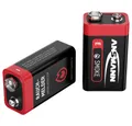 Produktbild: ANSMANN AG Ansmann 9 V Block-Batterie Alkali-Mangan 9 V 2 St. Batterie